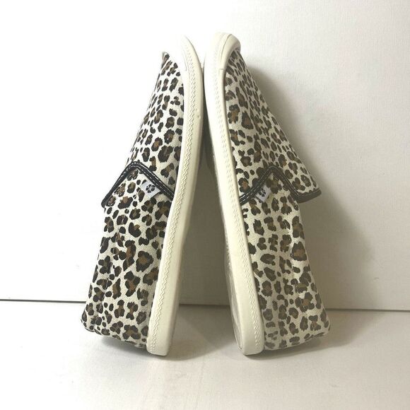 Tommy Bahama Fabric Shoe Womens Size 9 Cheetah Print Slip On Comfort Casual Flat - Picture 5 of 11
